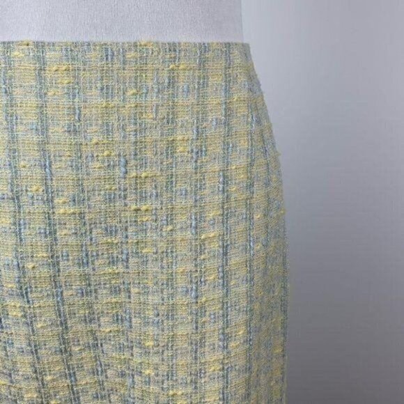 Ricky Freeman for Teri Jon skirt size 12 woven - Picture 3 of 9